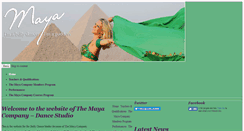 Desktop Screenshot of mayadance.co.za